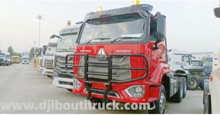 Sinotruk Howo 6x4 Tractor Head Will Be Sent to Djibouti Port