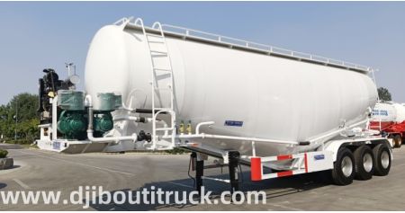 40 CBM Bulk Cement Tanker Trailer Will Be Sent to Djibouti