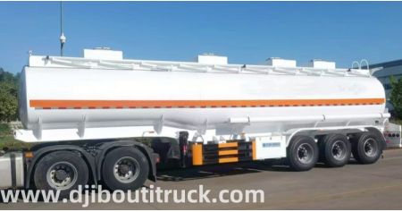 Diesel Fuel Tanker Trailer will be Transported to Djibouti