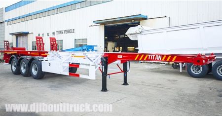 40Ft Container Trailer Chassis will be Sent to Djibouti 