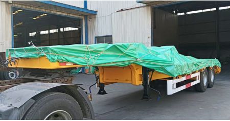 2 Axle Low Bed Truck Trailer will be Sent to Djibouti
