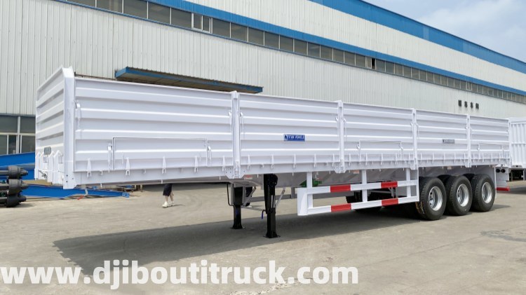 3 Axle Trailer Dropside in Djibouti