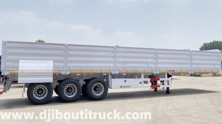 3 Axle Trailer Dropside in Djibouti