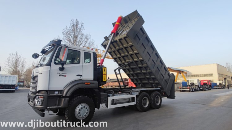 6x4 Sinotruk Hohan Dump Truck in Djibouti