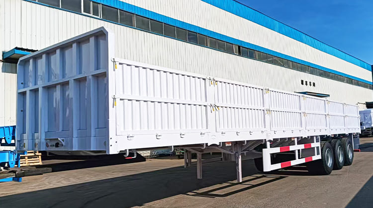 Tri Axle Side Wall Trailer for Sale in Djibouti