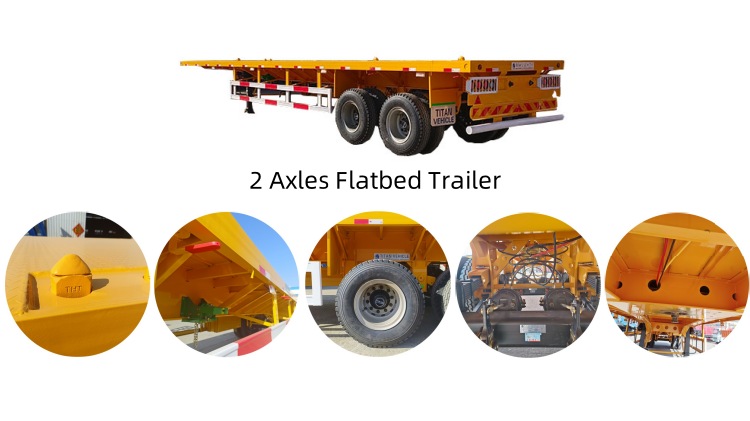 Buy Flatbed Trailer Price  Flatbed Trailer for Sale in Djibouti