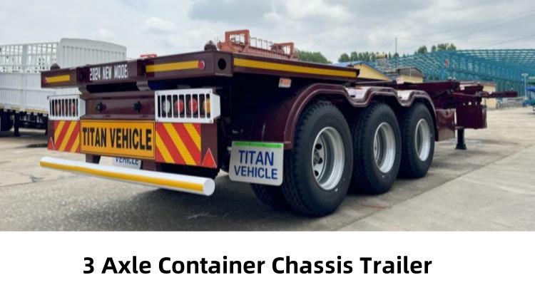 40ft Shipping Container Trailer Chassis for Sale in Djibouti