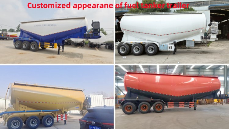 Bulk Cement Tanker Semi Trailer in Djibouti