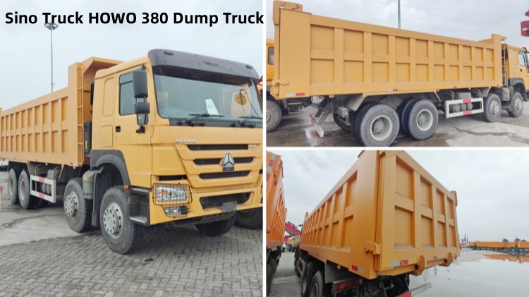 Sino Trucks Howo Truck Head  Howo Dump Truck Price for Sale in Djibouti