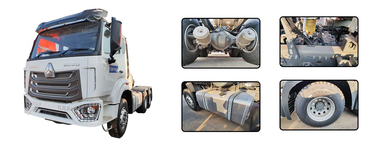 Sinotruk Howo Tractor Truck for Sale in Djibouti