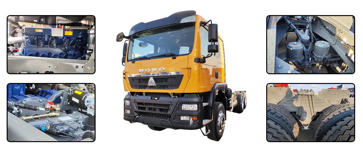 Sinotruk Howo Tractor Truck for Sale in Djibouti