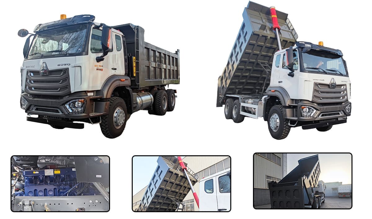 Sinotruk Howo Dump Truck Price in Djibouti