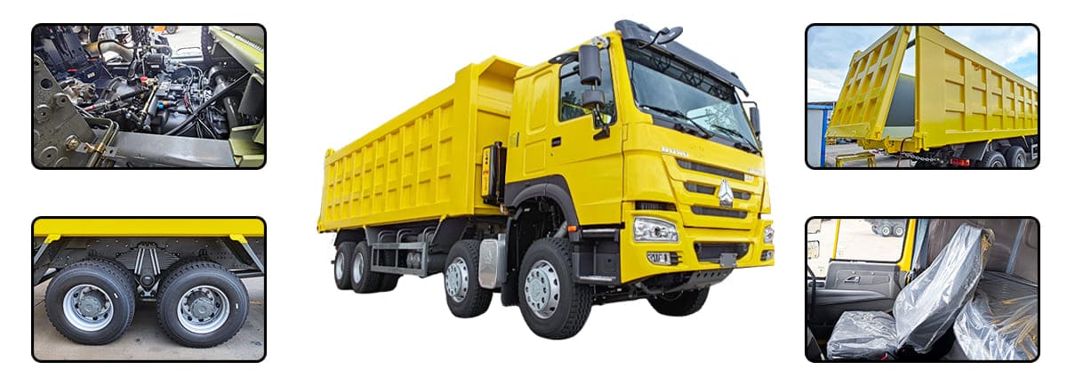 Sinotruk Howo Dump Truck Price in Djibouti