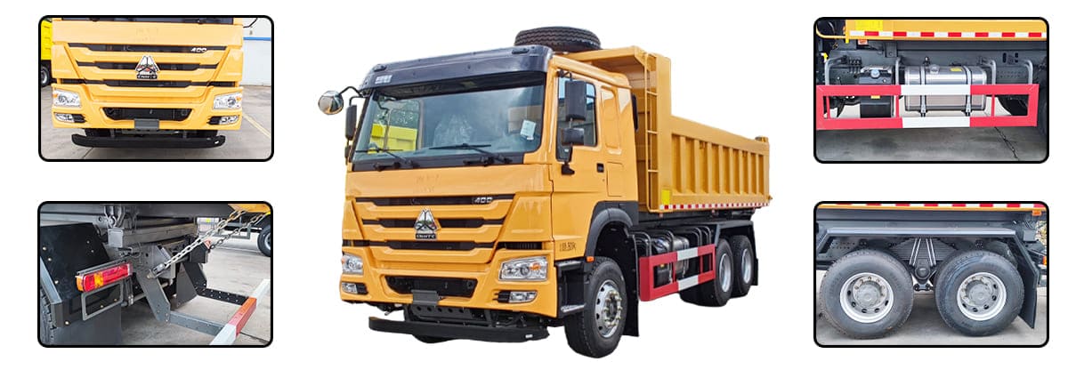 Sinotruk Howo Dump Truck Price in Djibouti