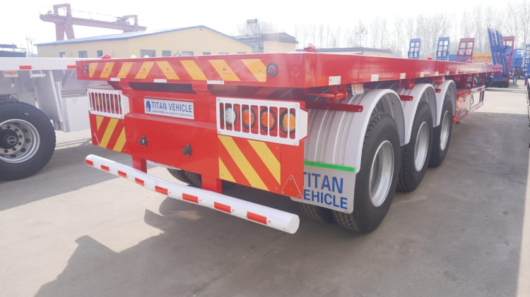 New Flatbed Trailers 3 Axle for Sale in Djibouti