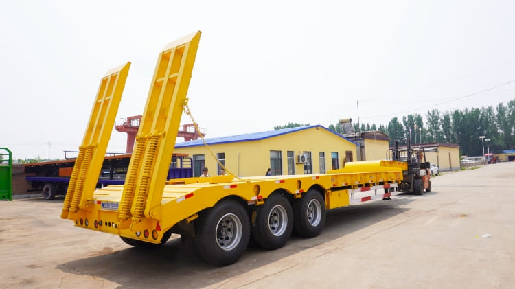 3 Axle Low Bed Truck Price for Sale in Djibouti