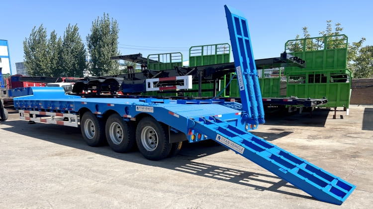 Low Bed Trailer Price | Trailer Low Bed for Sale in Djibouti