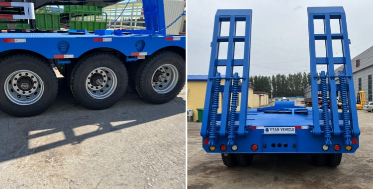 Low Bed Trailer Price | Trailer Low Bed for Sale in Djibouti