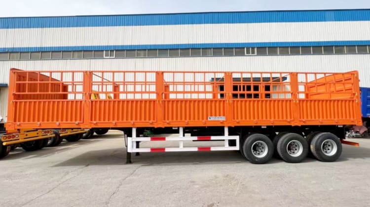 3 Axle Fence Trailer | LIvestock Trailer for Sale in Djibouti