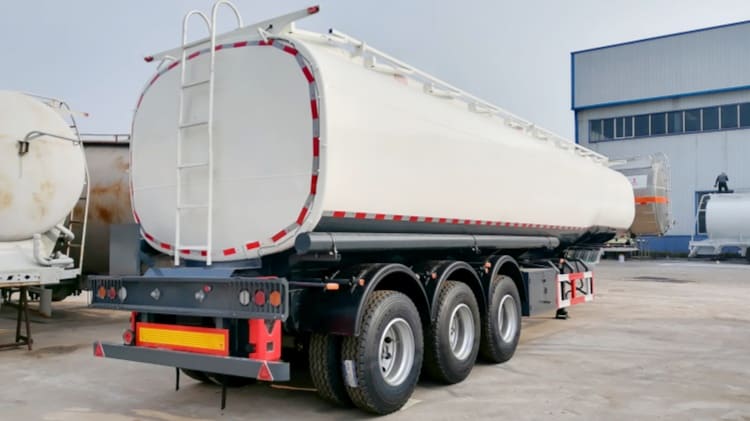 45000L Diesel Fuel Tanker Trailer for Sale in Djibouti