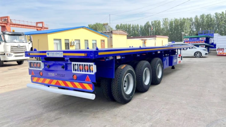 3 Axle Flatbed Trailer for Sale in Djibouti