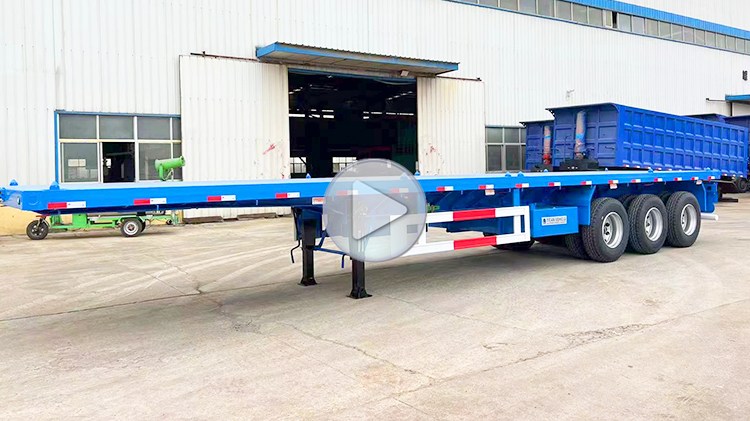 Flatbed Tractor Trailer | Flatbed Truck Trailer for Sale in Djibouti