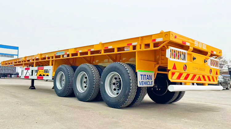 Buy Flatbed Trailer for Sale Price in Djibouti