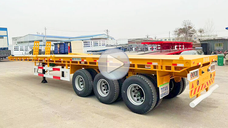 Buy Flatbed Trailer for Sale Price in Djibouti