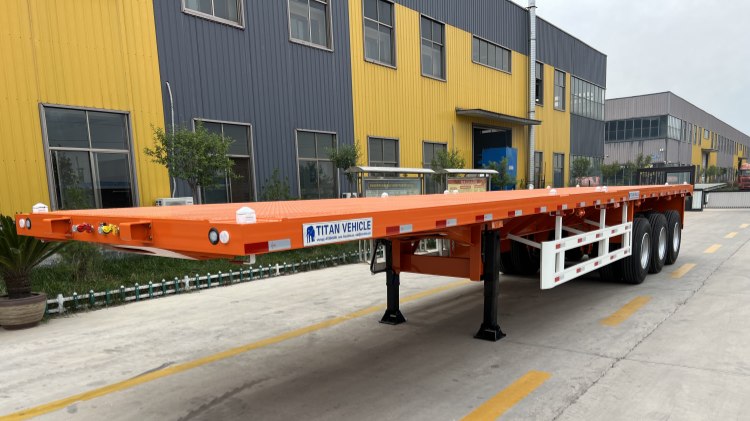 Buy 3 Axle Flatbed Trailer Price In Djibouti