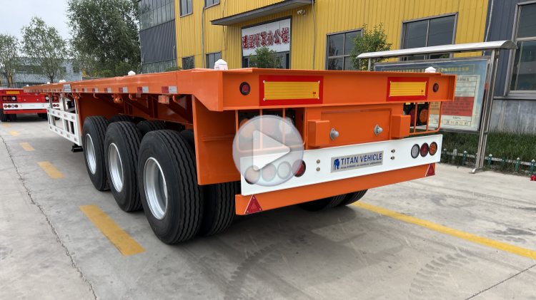 Buy 3 Axle Flatbed Trailer Price In Djibouti