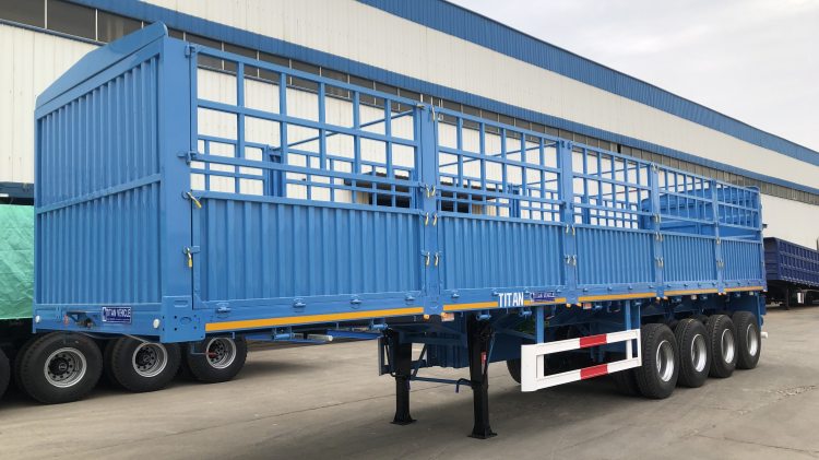 3 Axle Fence Semi Trailer In Djibouti