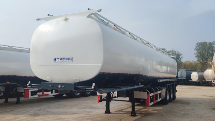 40000L Palm Oil Tanker Trailers Price In DJIBOUTI Port