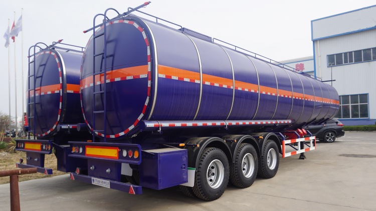 50000L Fuel Tanker Trailer For Sale In Djibouti