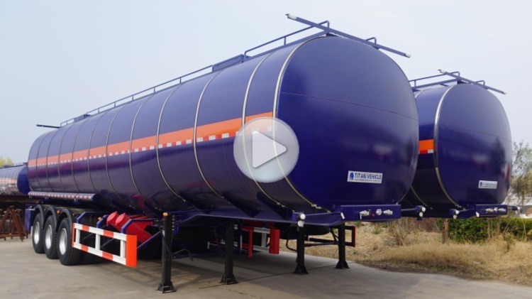 50000L Fuel Tanker Trailer For Sale In Djibouti