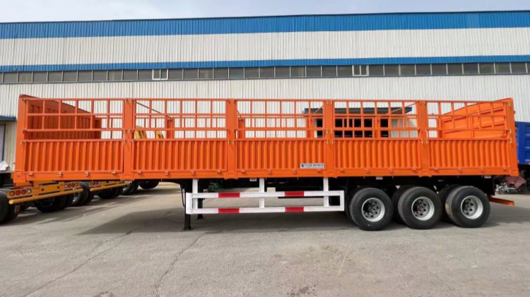 3 Axle 60 Tons Of Trailer Stakes In Djibouti