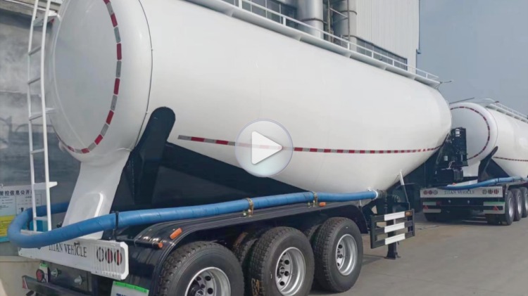 46 CBM Bulk Cement Tankers and Trailers in Djibouti Port