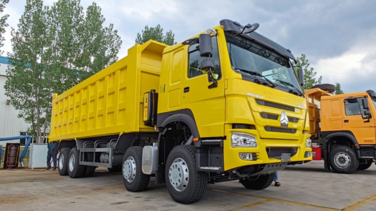 Sino Howo 8x4 Dump Truck for Sale Near Me in Djibouti Port