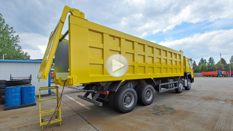 Sino Howo 8x4 Dump Truck for Sale Near Me in Djibouti Port