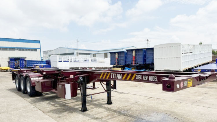 3 Axle Container Chassis Trailer Near Me In Djibouti