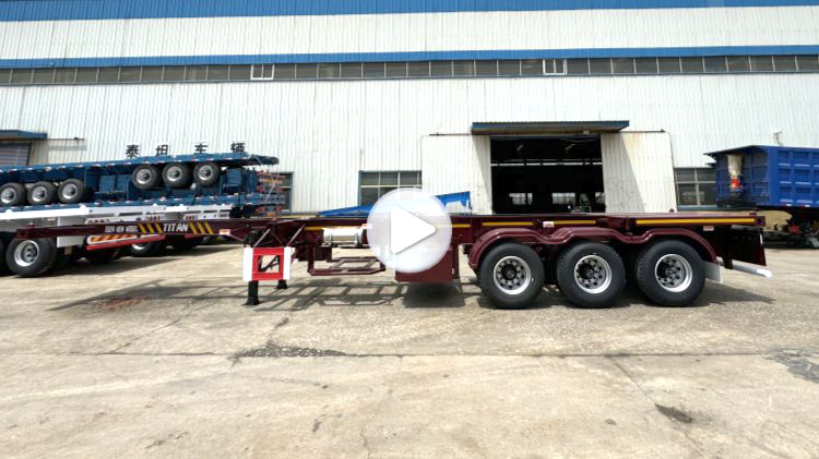 3 Axle Container Chassis Trailer Near Me In Djibouti