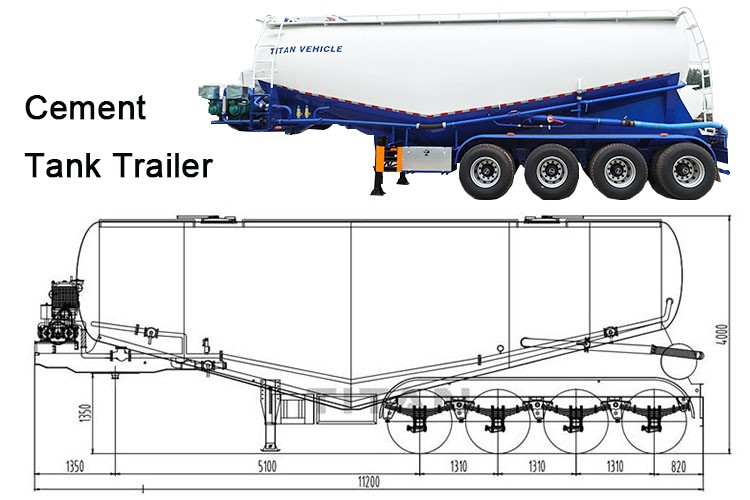 Cement Bulker Trailer Truck Price in Djibouti