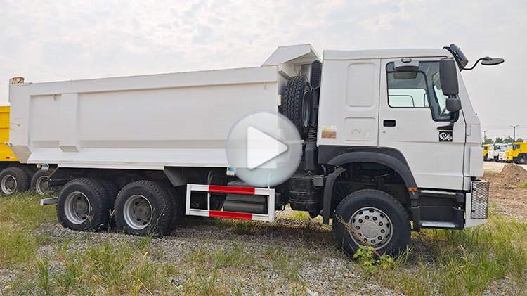 371Hp 6x4 Howo Used Dump Trucks for Sale in Djibouti