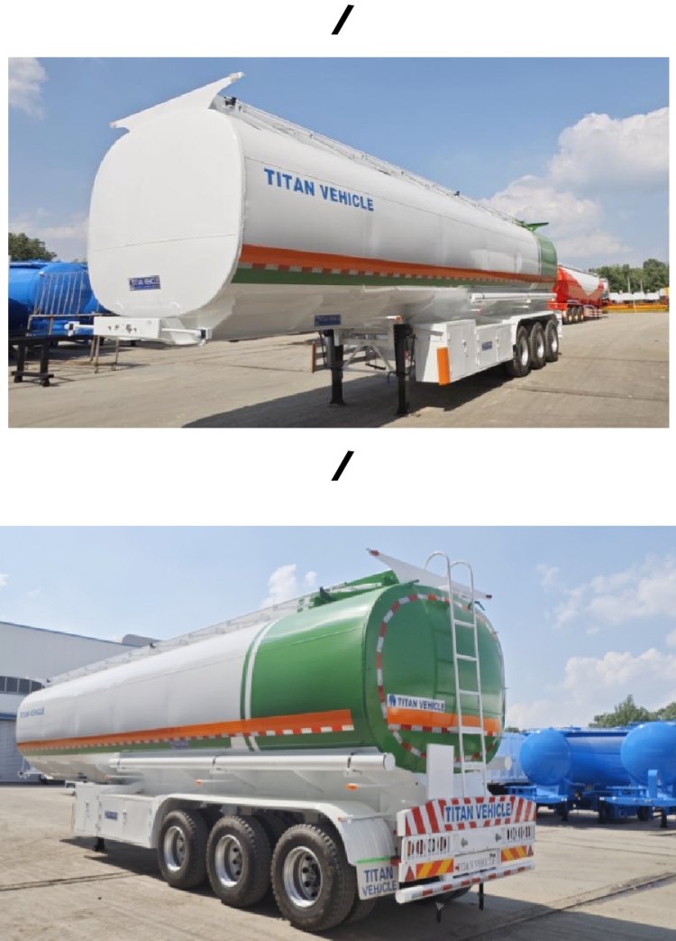 Diesel Fuel Tanker Trailer with Fuel Tank for Sale in Djibouti