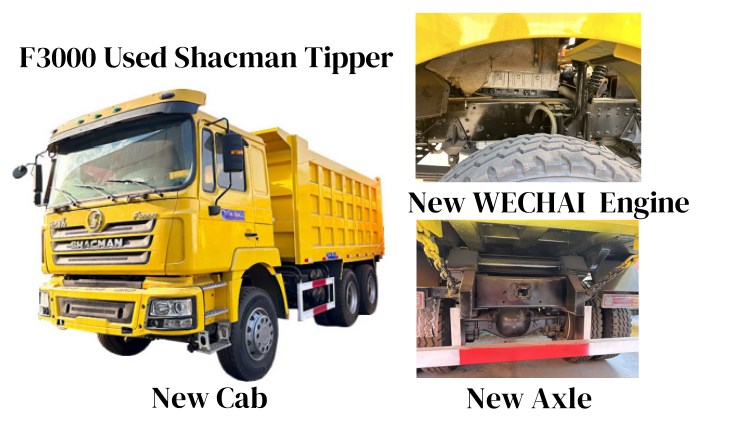 Dump Truck Shacman F3000  Used Dump Trucks for Sale in Djibouti