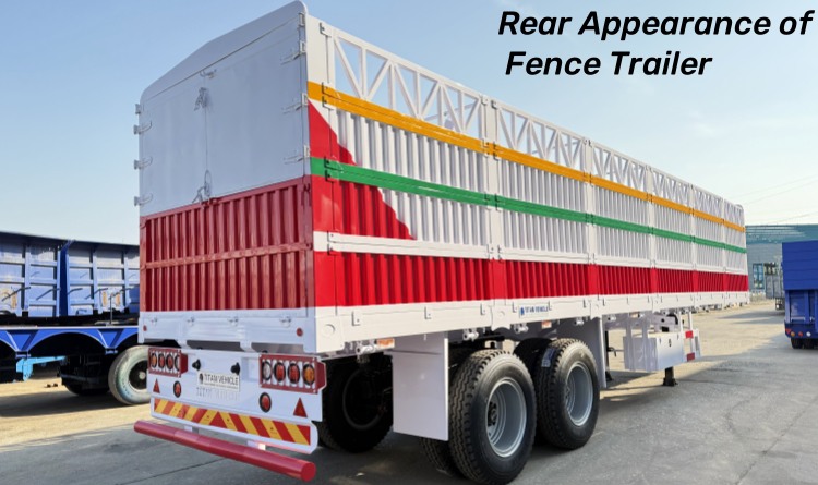 2 Axle Fence Cargo Trailer Stakes in Djibouti