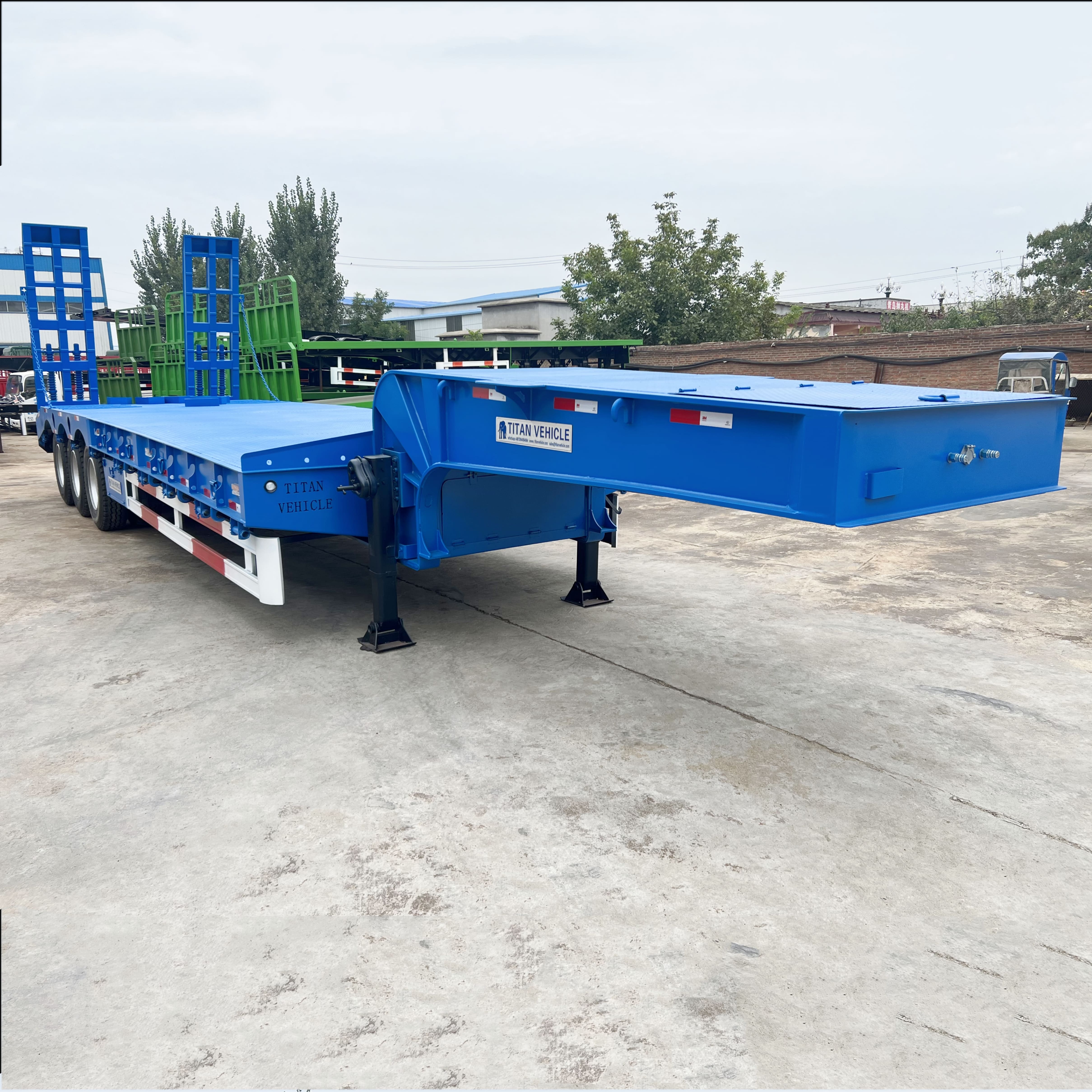 Low Bed Trailer Price 