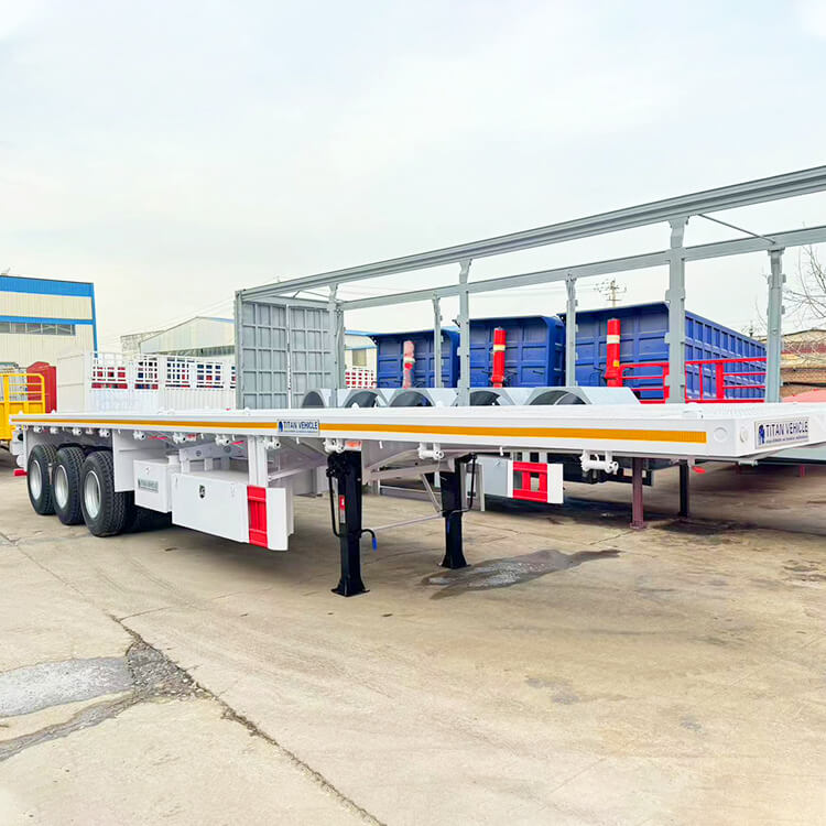 40 Flat Bed Trailers