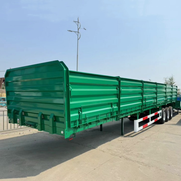 3 Axle 60 Ton Trailer With Drop Sides