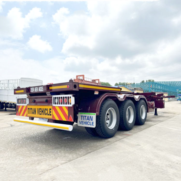 3 Axle Container Chassis Trailer