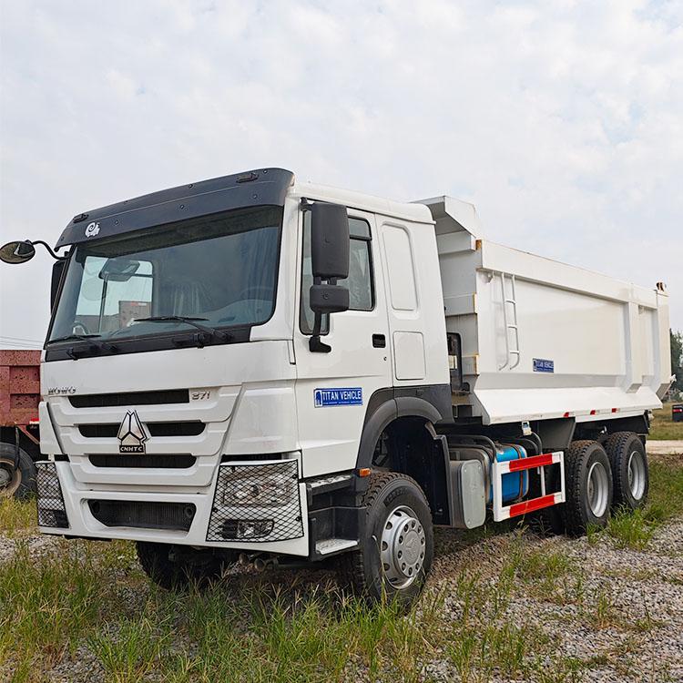 371Hp 6x4 Howo Used Dump Trucks